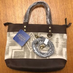 Pendleton Harding Wool Bag With Strap, NWT